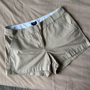 J Crew khaki shorts size 8